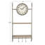 Horloge murale avec 2 tablettes et 3 crochets-428791287