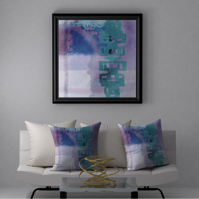 Housse de coussin carrée/insert, 24 po x 24 po