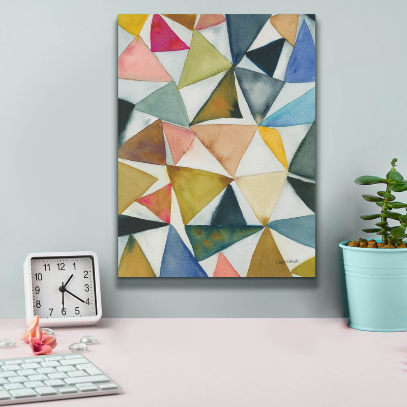  «Tilt Shift 1» par Cheryl Warrick, art mural sur toile, 12 po x 16 po, H 16 po x l 12 po