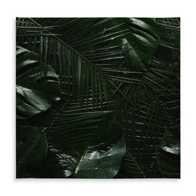 Tropical Jungle Tablecloth - Exotic Floral Botanical Decor