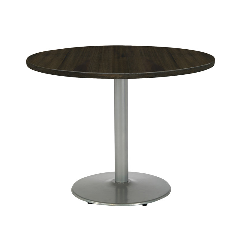 Table de salle à manger Urban Loft, Argent, H 29 po x L 36 po x l 36 po, Bois de grange