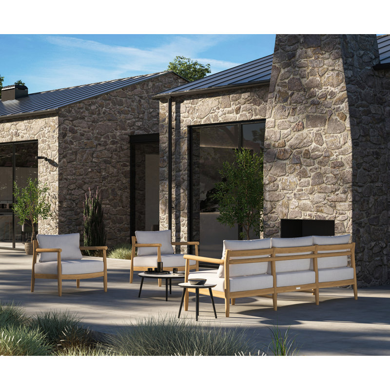 Lido Outdoor Teak Lounge Chair