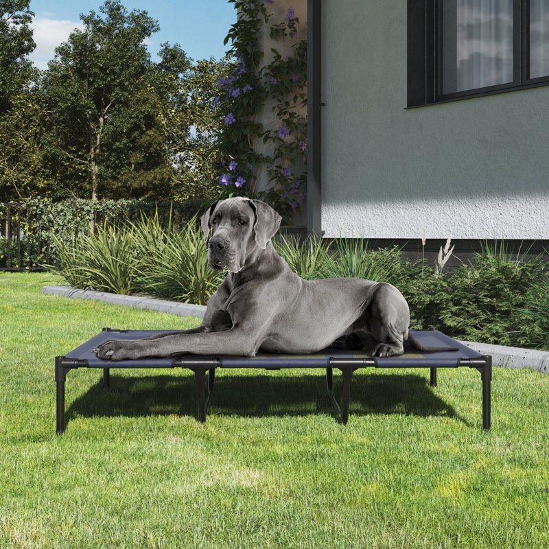 Housse pour lit pour chien PETMAker, Très grand (l 48 po x P 36 po x H 9 po), Bleu très foncé