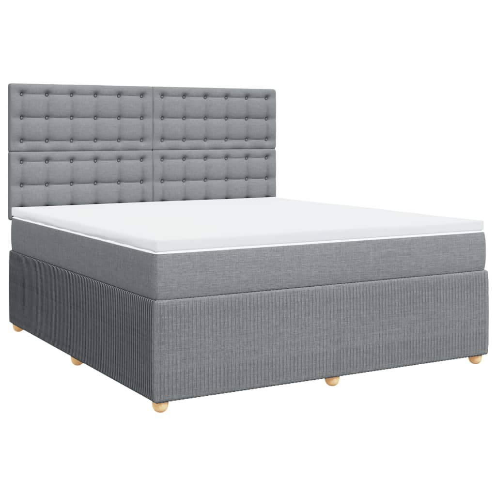 Boxspringbett Bozhil mit Topper