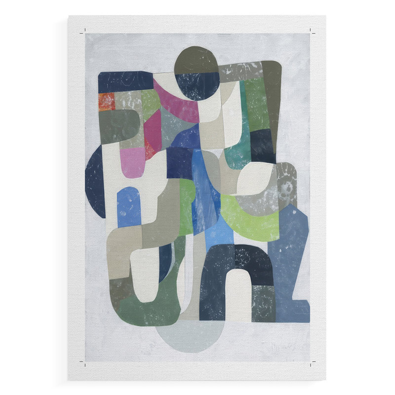 Cucumber Slumber II - Impression sur toile seulement - NON CADRE, H 27 po x l 18 po