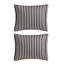 Betsey Johnson Wonderland Stripe Black Duvet Cover Set, King-96985645