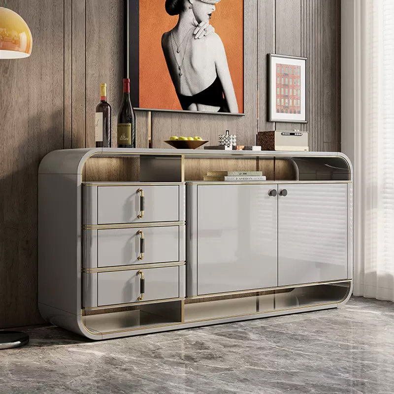 63'' Sideboard, Beige