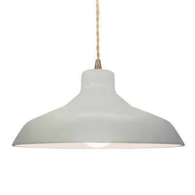 Fallon Ceramic Dimmable Pendant