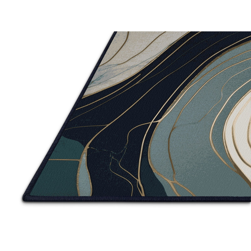 Galaxy Streams Rug, Square 4'
