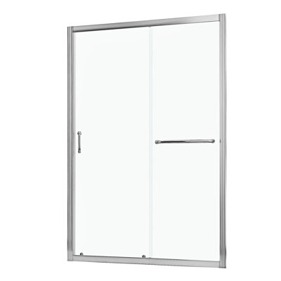 Porte de douche simple coulissante