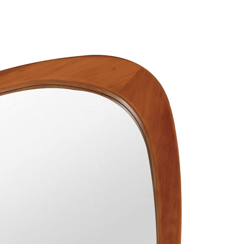 Miroir mural Modern, Brun jaune, L 20 po x H 30 po