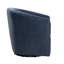 Fauteuil d'appoint pivotant de style tonneau-69005539