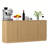 Buffet Cabinet With Storage, Sideboard Cabinet With 4 Doors & Shelves, Wooden Kitchen Coffee Bar Credenza For Living Room And Hallway-982866861