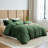 100% Cotton Waffle Weave Duvet Cover Set-135355229-135355232