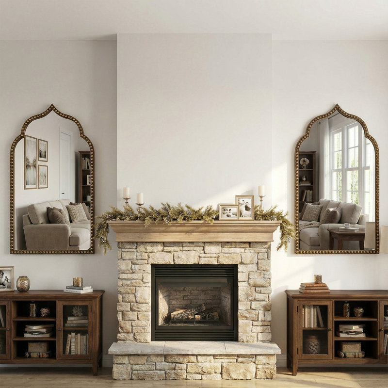 Miroir d'appoint mural 24 po x H 36 po
