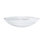 Alabaster Artisanal Glass Serving Bowl
