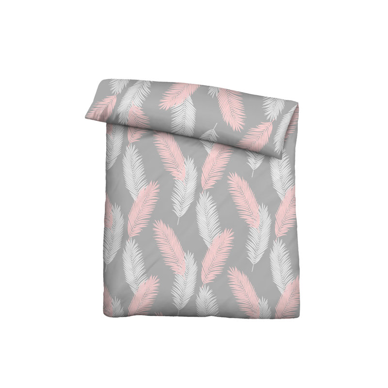 Traumhaft Schlafen - Castell-Markenbettwäsche Ni Microfiber Floral Duvet Cover with Pillow Shams