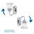 Vanhook Armed Sconce-294216159