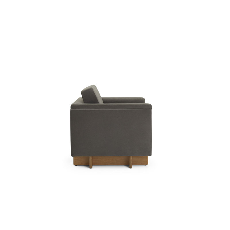 Frank Lloyd Wright Galesburg Lounge Chair, Ash