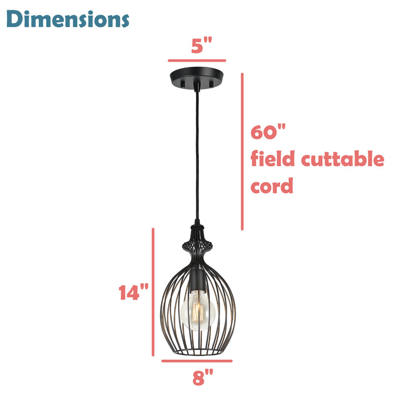 Purtell 1 - Light Single Pendant