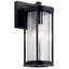 Lanterne murale d'extérieur à 1 ampoule noire LeChee-1207198097-1207203413