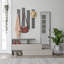 Campden Hall Tree 137cm Wide with Bench and Shoe Storage-25437451
