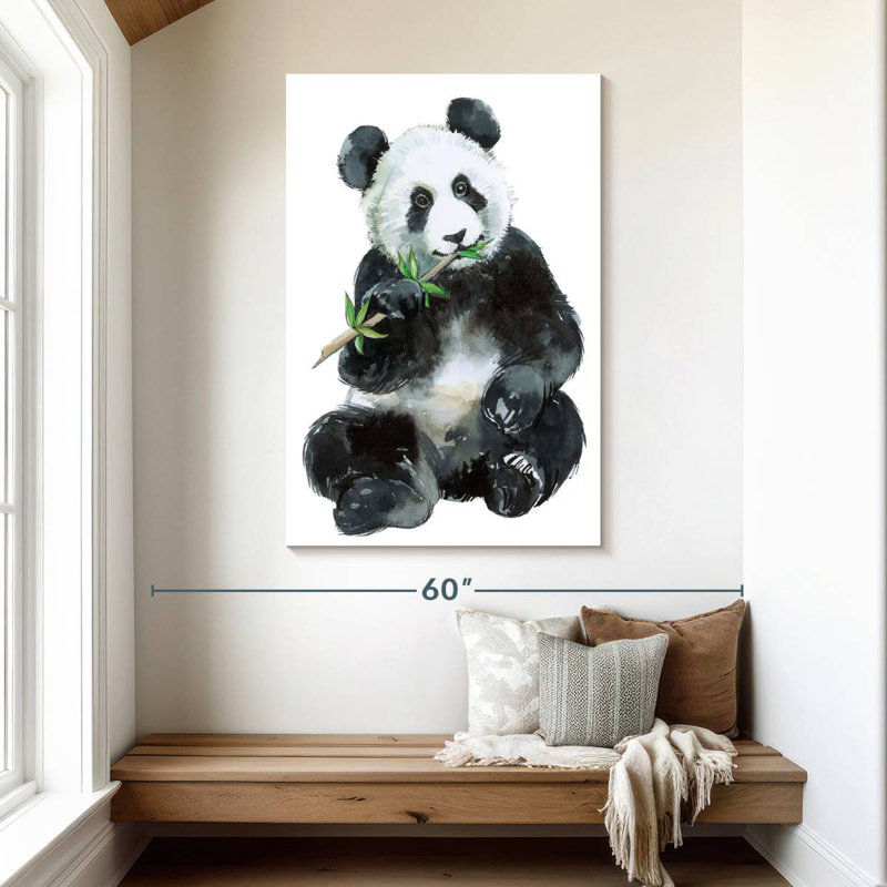 Brampt Adorable Baby Panda, 48" H x 32" W