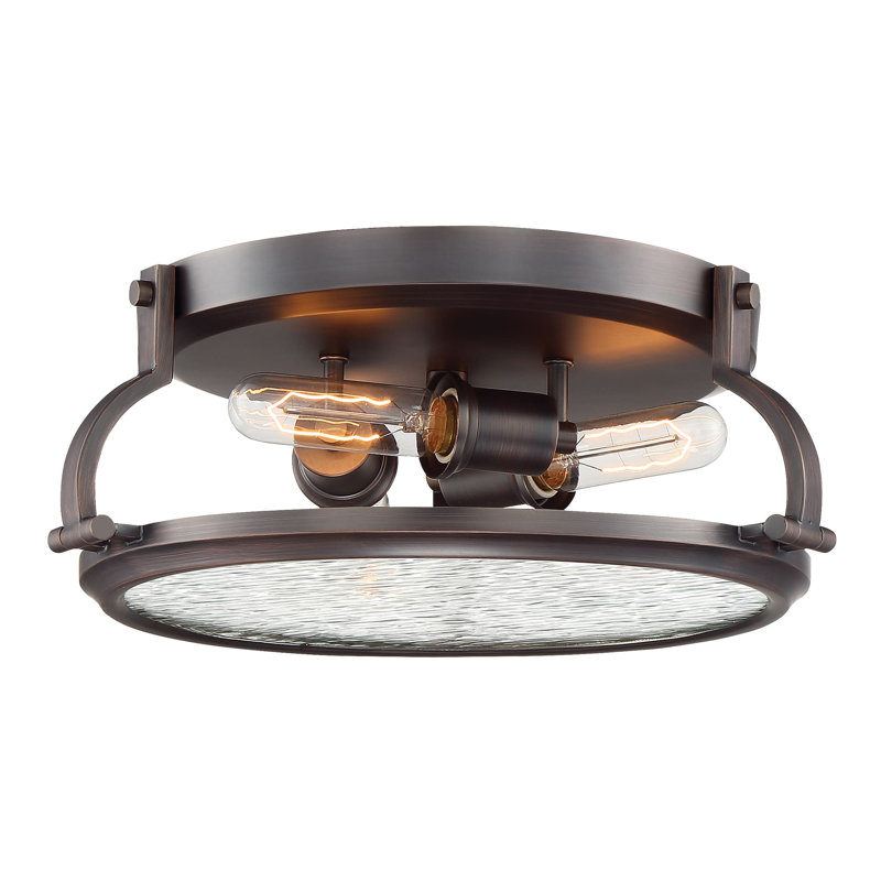 Harley Glass Flush Mount