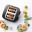 Grille-pain ZWILLING Enfinigy 4 tranches, fentes extra larges de 3,8 cm pour bagels et toasts-55931445