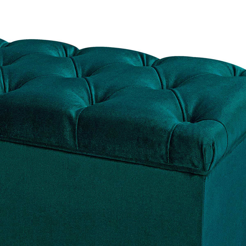 101.6cm Wide Rectangle Footstool Ottoman with Storage