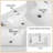 Wall-Mounted Bathroom Vanity with Sink-398464943