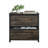 Wood Lateral File With Rustic Style, Brown