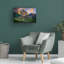 Art mural sur toile tendue - Rick Berk «Capitol Peak at Dusk», art mural pour le salon, la chambre à coucher ou le bureau - 30 x 47
