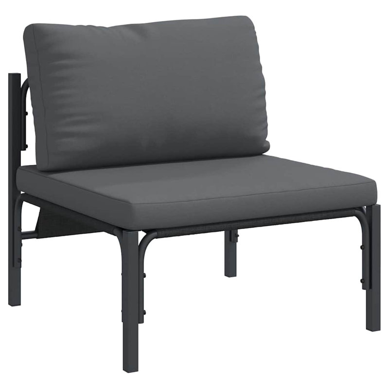 Vidaxl Garden Sofa Set 3 Pcs Anthracite Steel