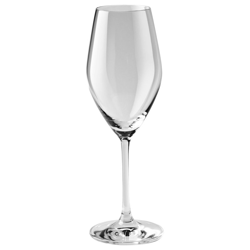 9 oz. Flûte en cristal au plomb