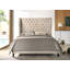 Lit tapissier standard à profil bas Winfree-559634221