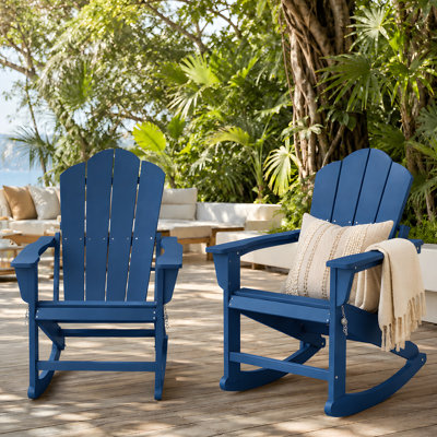 HDPE Outdoor Rocking Chair