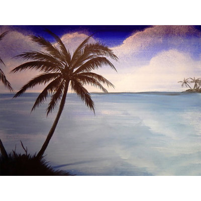 «Paradise», reproduction de peinture acrylique