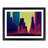 Cyberpunk New York Skyline Vol.3 - Single Picture Frame Print-770593807-770593806