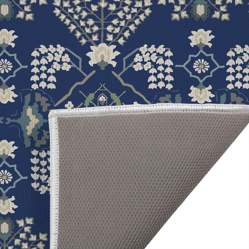 Paillasson d'extérieur Tilly, Navy, 34" W x 21" L