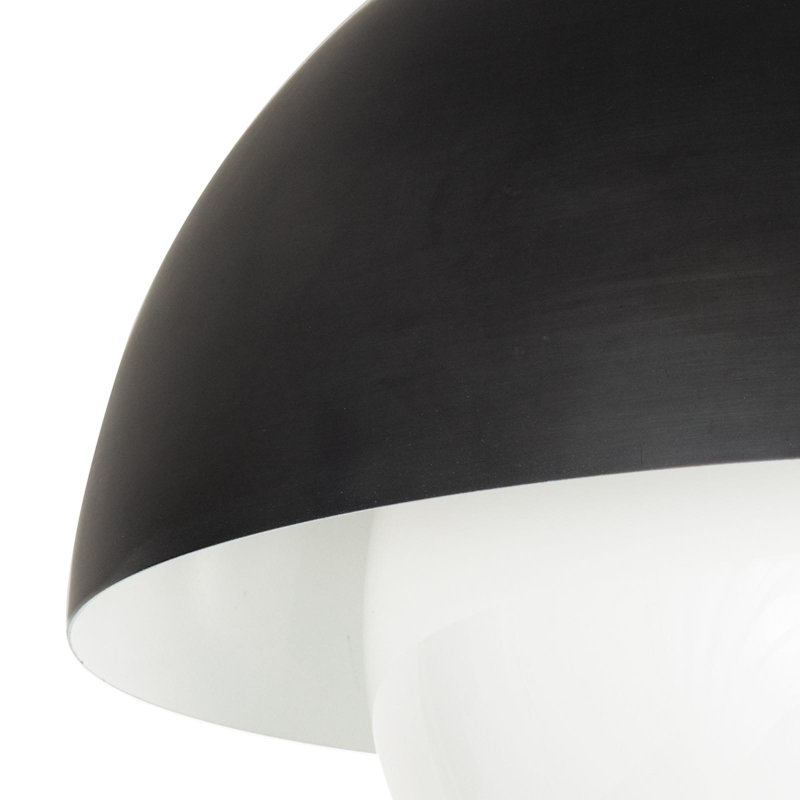 Montreux 1 - Light Flush Mount, Natural Brass/Oil Rubbed Bronze