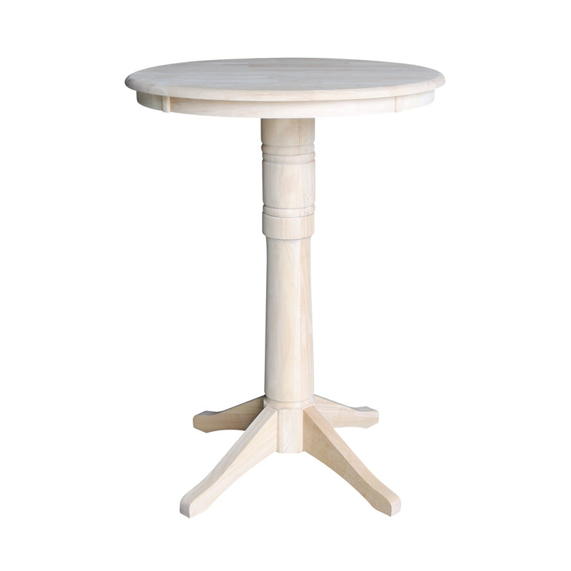 Table de salle à manger Craighead, H 41,9 po x L 30 po x l 30 po, Prêt à finir / non fini