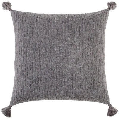 Terracotta Solid Tonal Abstract Throw Pillow