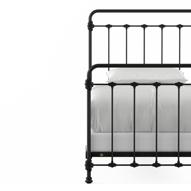 160 Picket Fence Bed | Complete Standard, Twin, Gunmetal