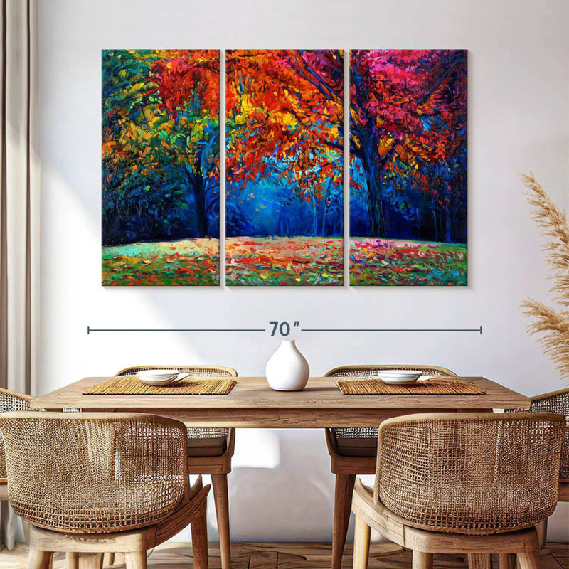 Harnek Impressionist Forest, 42" H x 65" W