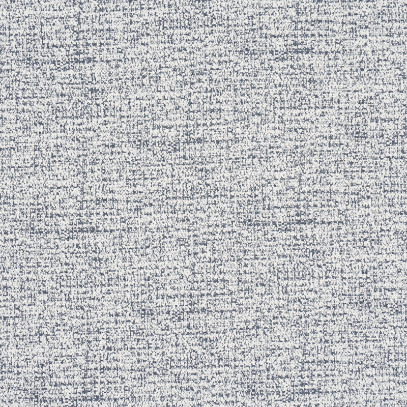 Tissu intérieur / extérieur Zuzu, Blanc / bleu marine