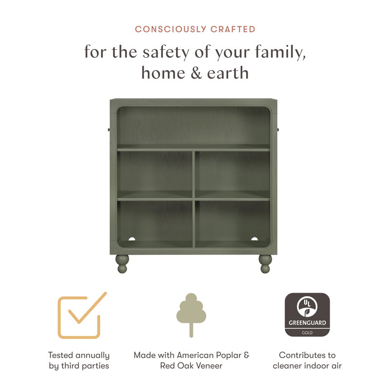 Astre Assembled Bookcase by Nate Berkus, Archival Elm