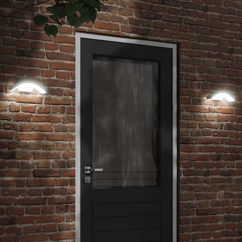 Davidoff Plug-in LED Outdoor Wall Lights, White