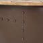 Table basse en bois et fer