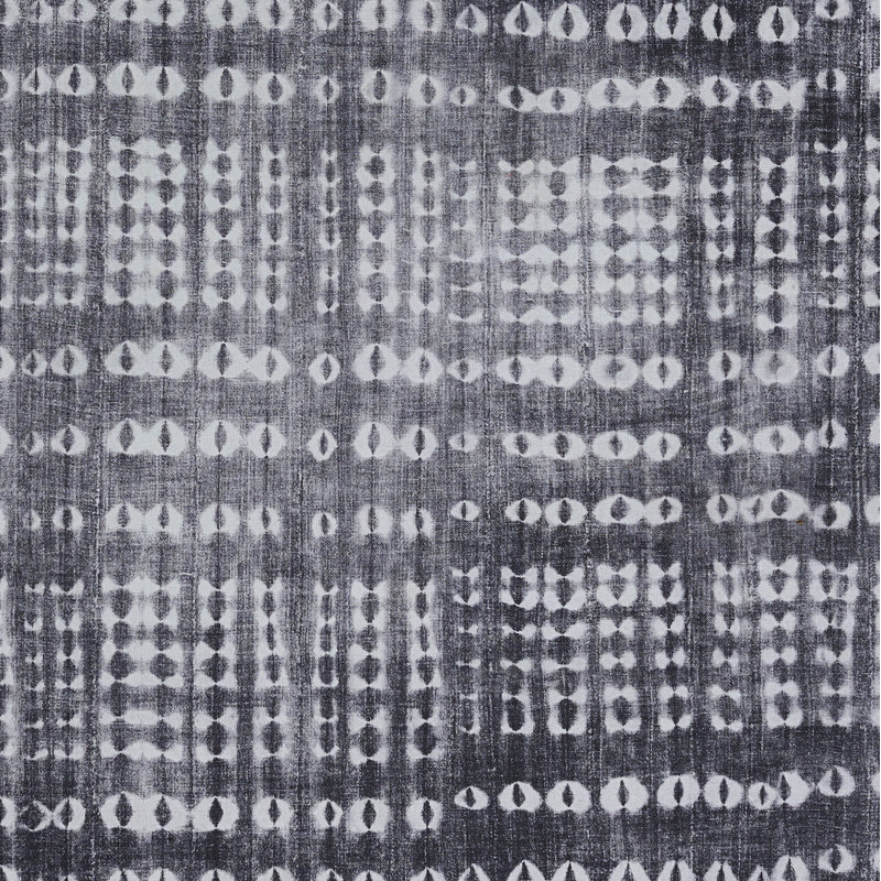 Charcoal Flat Woven Synthetic Area Rug 5' x 7'